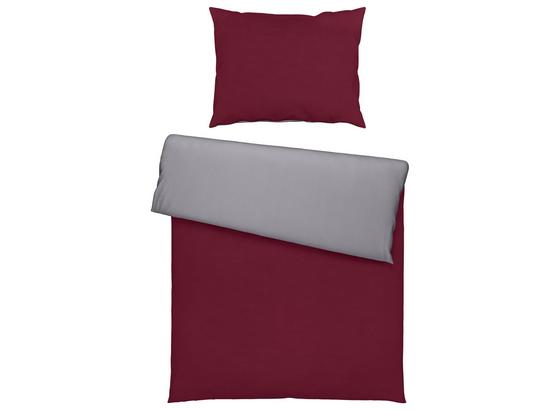 Povlečení Belinda - bordeaux/barvy stříbra, textil (140/200cm) - Premium Living Povlečení Belinda - bordeaux/barvy stříbra, textil (140/200cm) - Premium Living