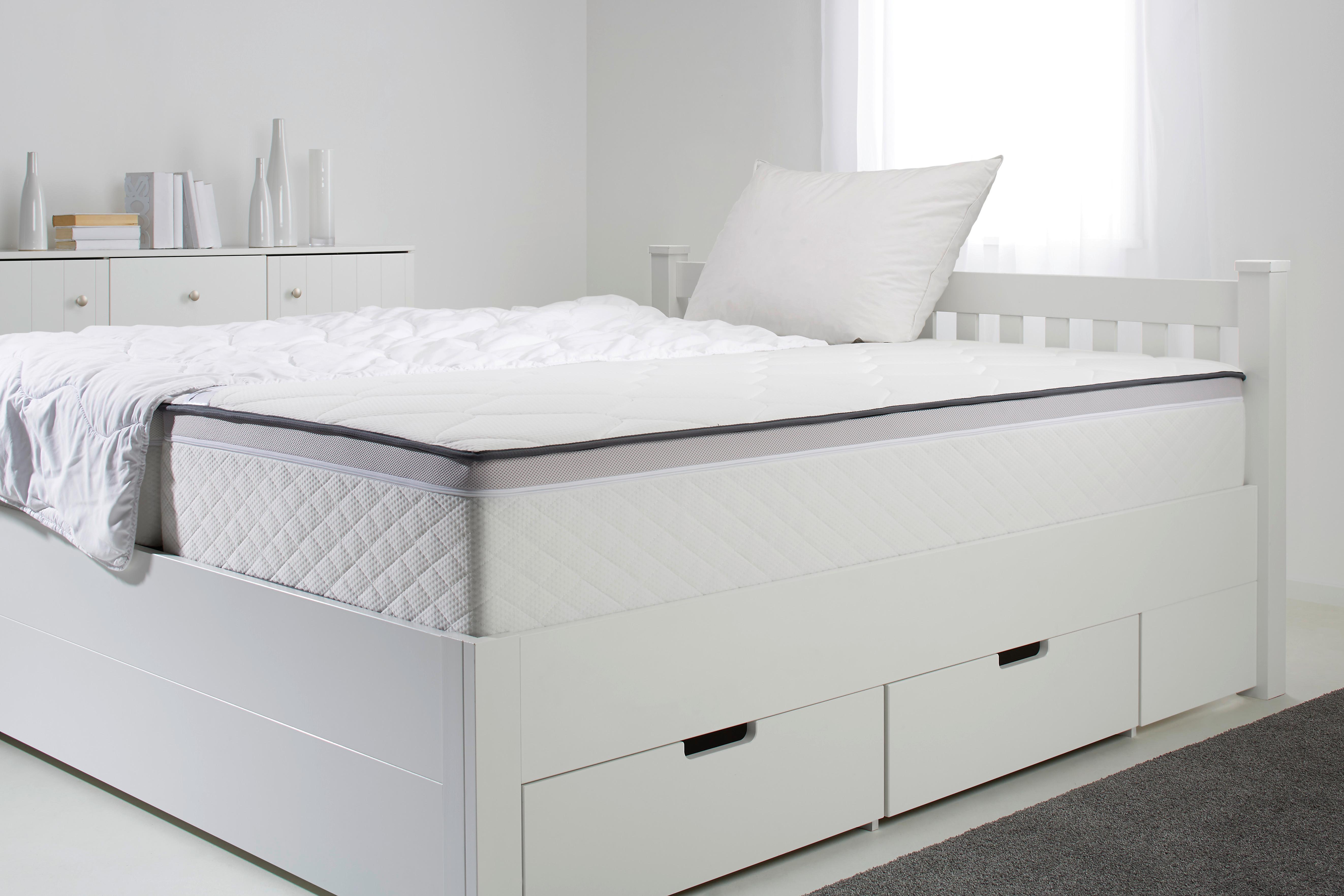 Boxspring matrace GOLD 80x200cm, H3, V:30cm - bílá, textil (80/200cm) - Premium Living
