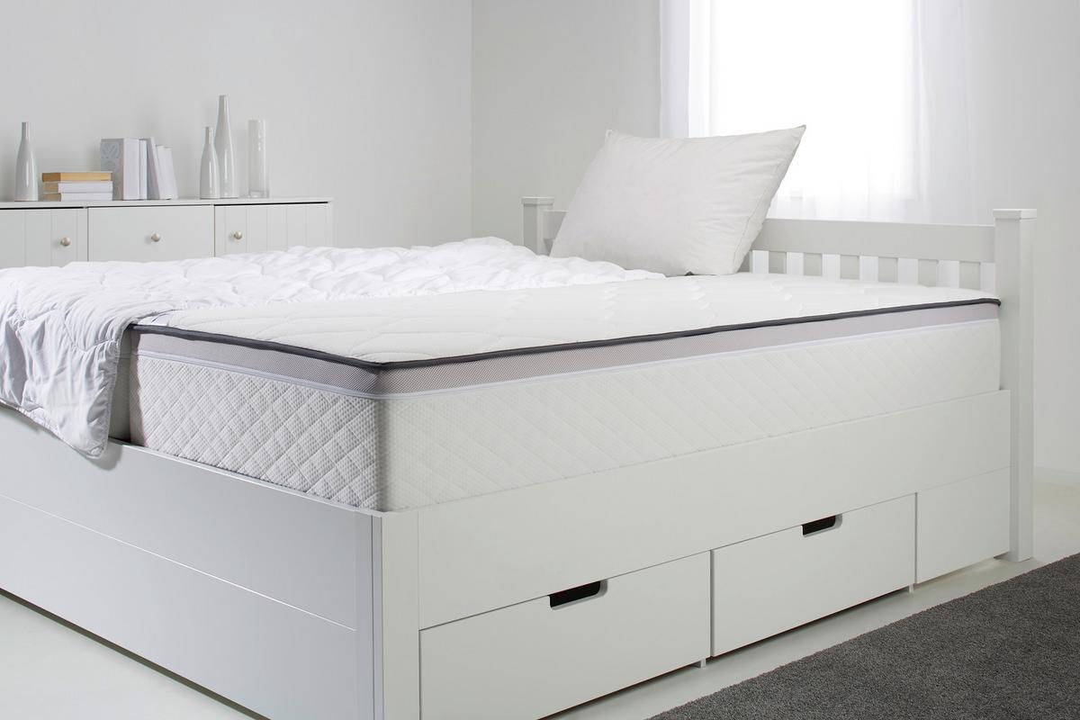 Boxspring matrace GOLD 90x200cm, H3, V:30cm - bílá, textil (90/200cm) - Premium Living