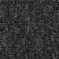 Teppichfliese Dunkelgrau Sparkle 50x50cm Florhöhe 3,5mm - Dunkelgrau, Basics, Textil (50/50cm)