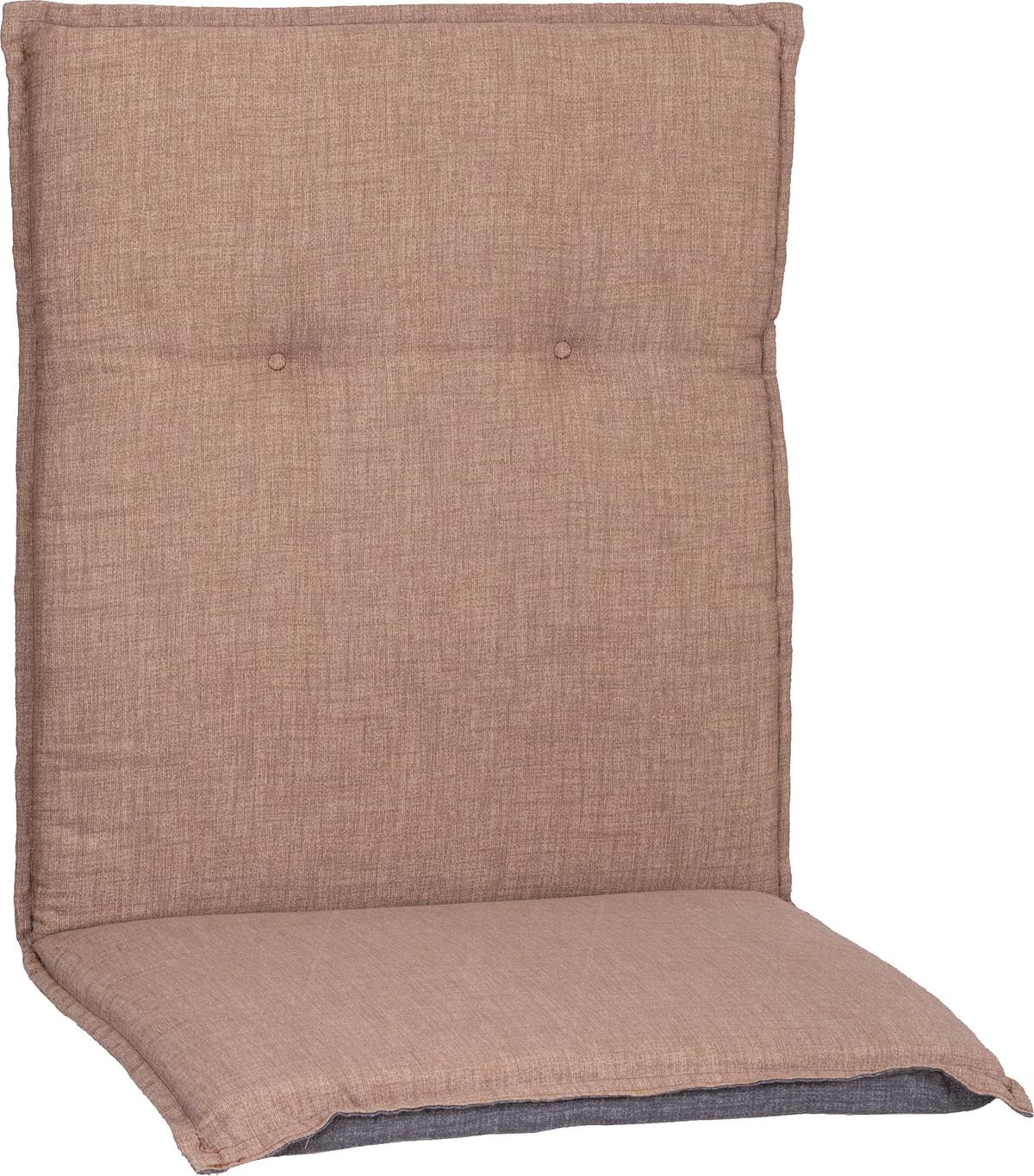 PODLOŽKA NA ŽIDLI GENF 1 - béžová, Basics, textil (100/48/5cm) - Mömax