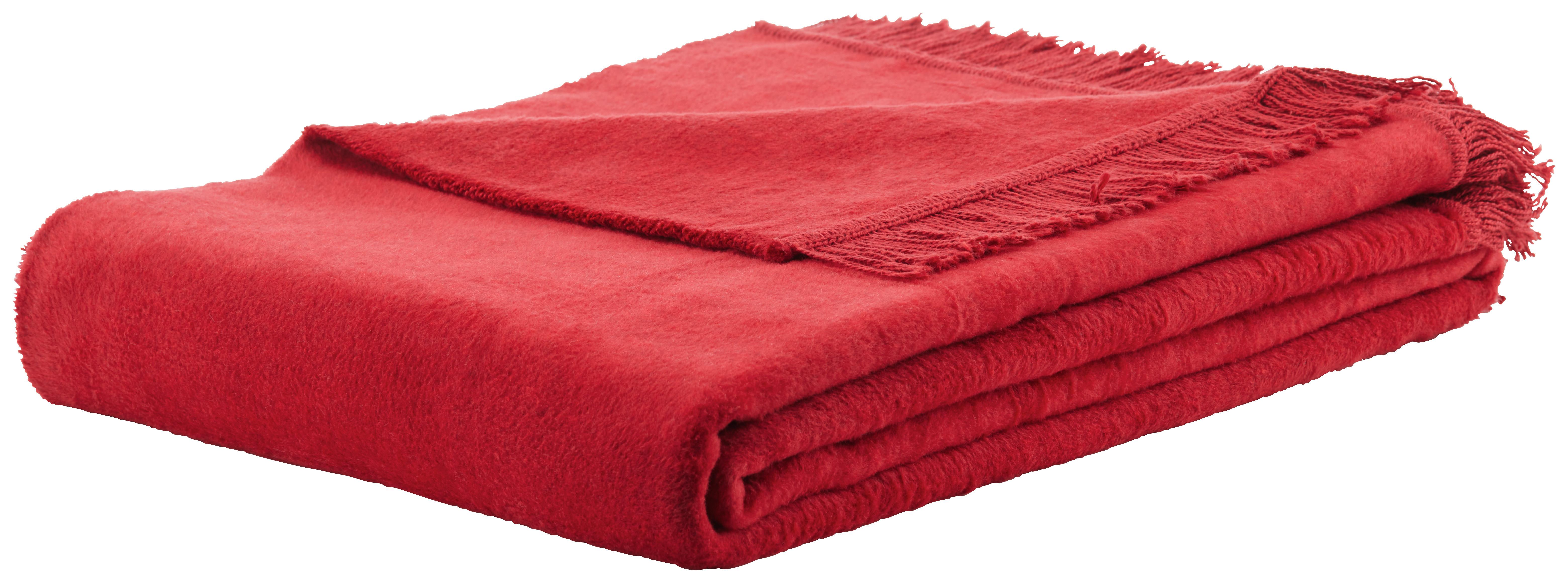 DEKA El Sol, 150/200cm, červená - červená, textil (150/200cm) - Modern Living