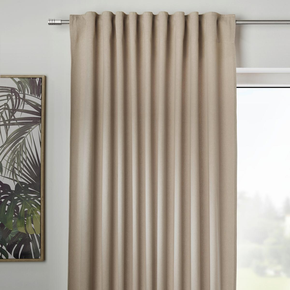 HOTOVÝ ZÁVES ULRICH -EXT- -TOP- - piesková, textil (135/245cm) - Modern Living
