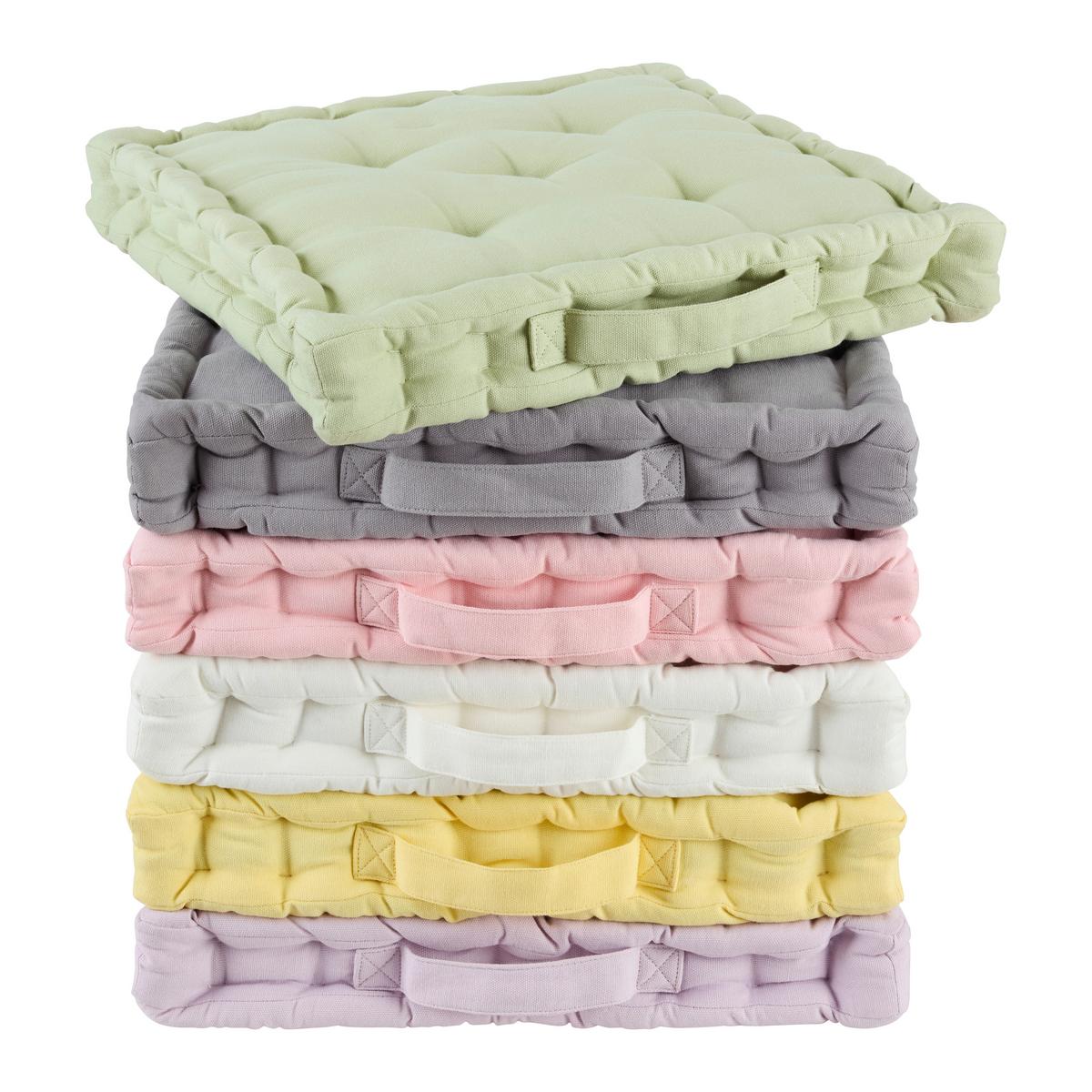 HRUBÝ SEDÁK HUGO - zelená, textil (40/40/6cm) - Mömax