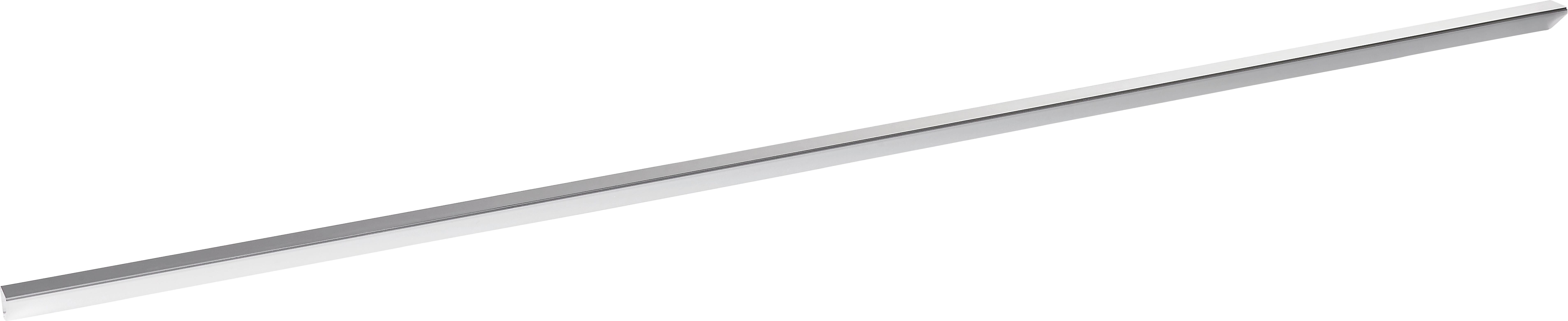 LED-Dekoleuchte Function Delta Profil 100cm, Beliebig Kürzbar - Transparent/Alufarben, Basics, Kunststoff/Metall (100/2/2cm) - Paulmann