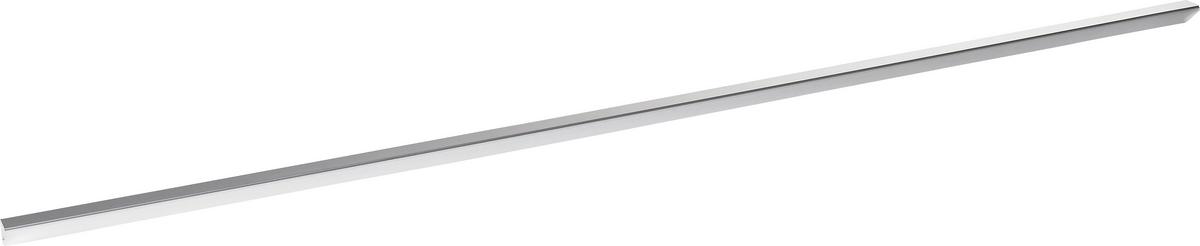 LED-Dekoleuchte Function Delta Profil 100cm, Beliebig Kürzbar - Transparent/Alufarben, Basics, Kunststoff/Metall (100/2/2cm) - Paulmann