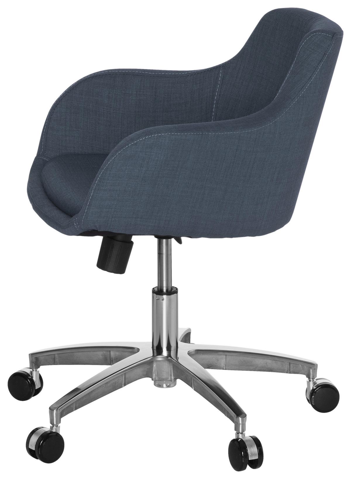 Drehstuhl Solao 100 Dunkelgrau - Dunkelgrau, MODERN, Kunststoff/Textil (55/86/41cm) - MID.YOU