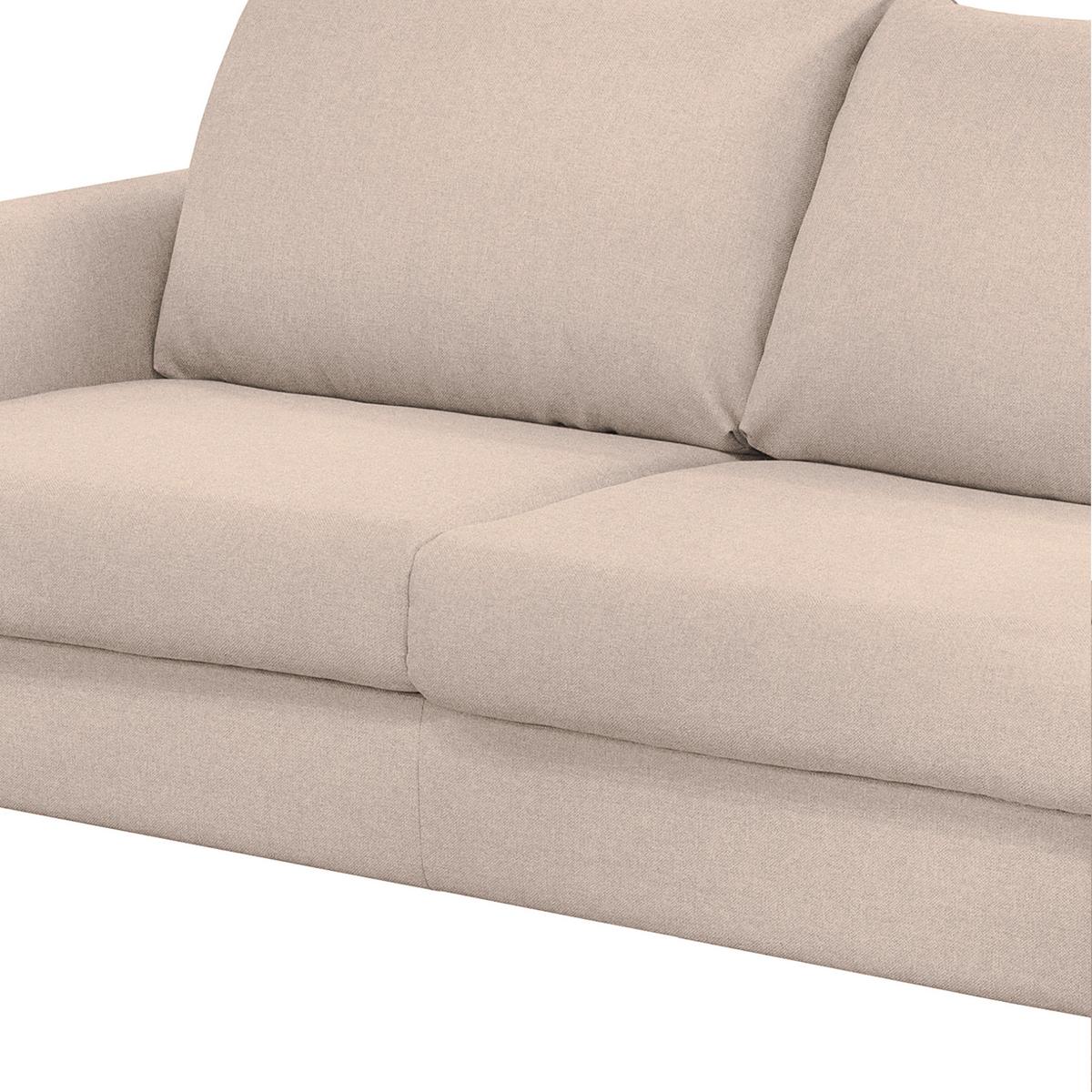 Schlafsofa Winter Rosa B: 195 cm - Buchefarben/Rosa, Design, Textil (195/90/102cm) - Livetastic