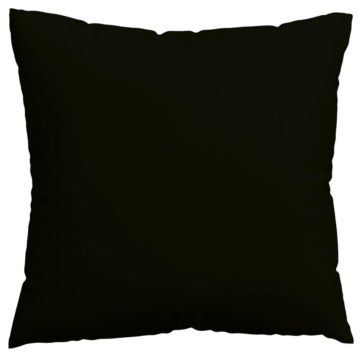 Kissenhülle Woven Satin - Schwarz, Basics, Textil (40/40cm) - Schlafgut
