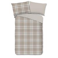 BETTWÄSCHE BERNARDUS - Sandfarben/Ecru, Basics, Textil (140/200cm)