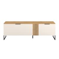 TV-Element King Eichefarben/Kaschmir B: 170cm - Kaschmir/Eichefarben, MODERN, Holzwerkstoff (170/54/40cm)
