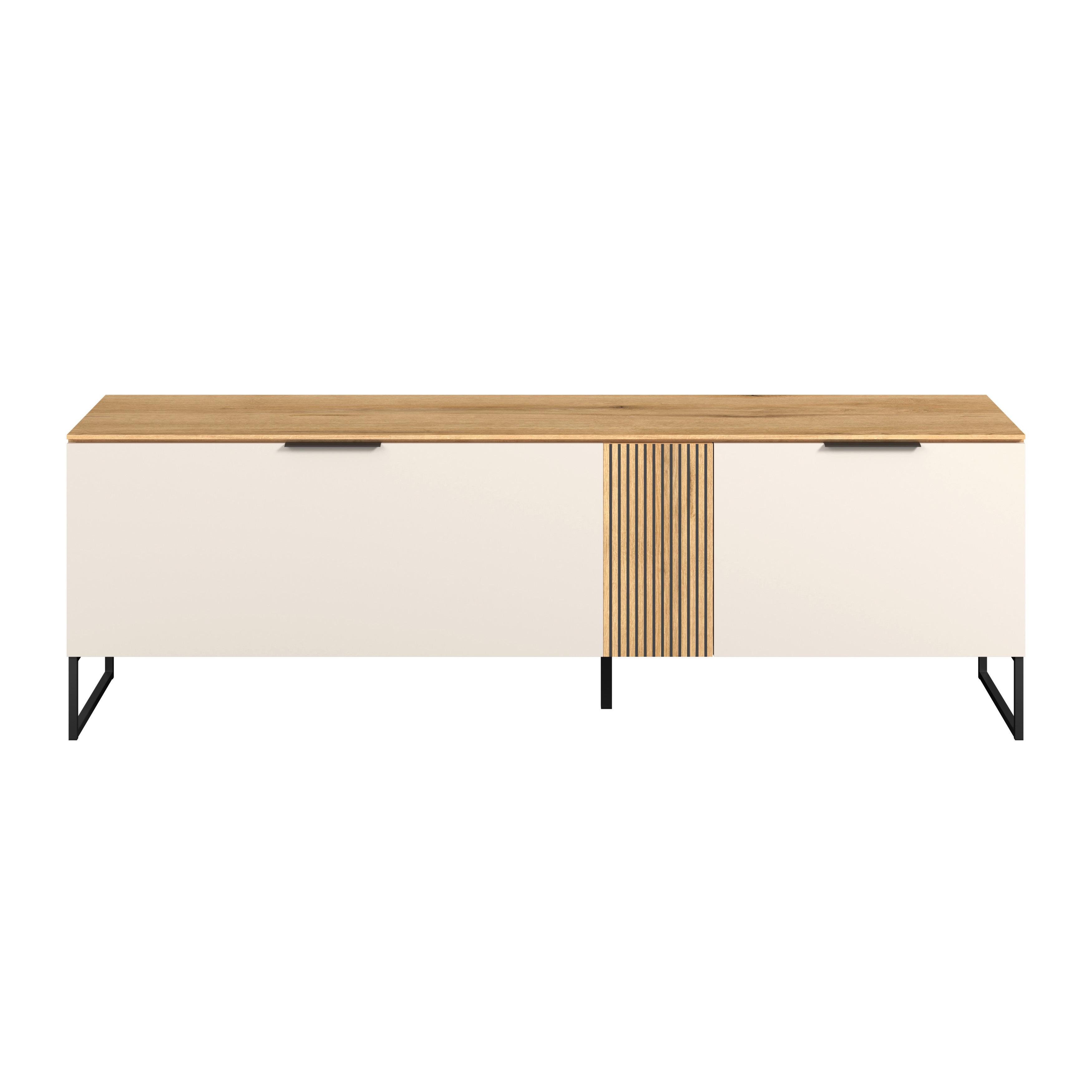 TV-Element King Eichefarben/Kaschmir B: 170cm