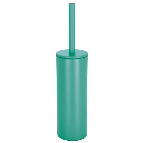 Wc-bürstengarnituren Akira Stehend Metall - Grün, Basics, Metall (9,5/40cm)