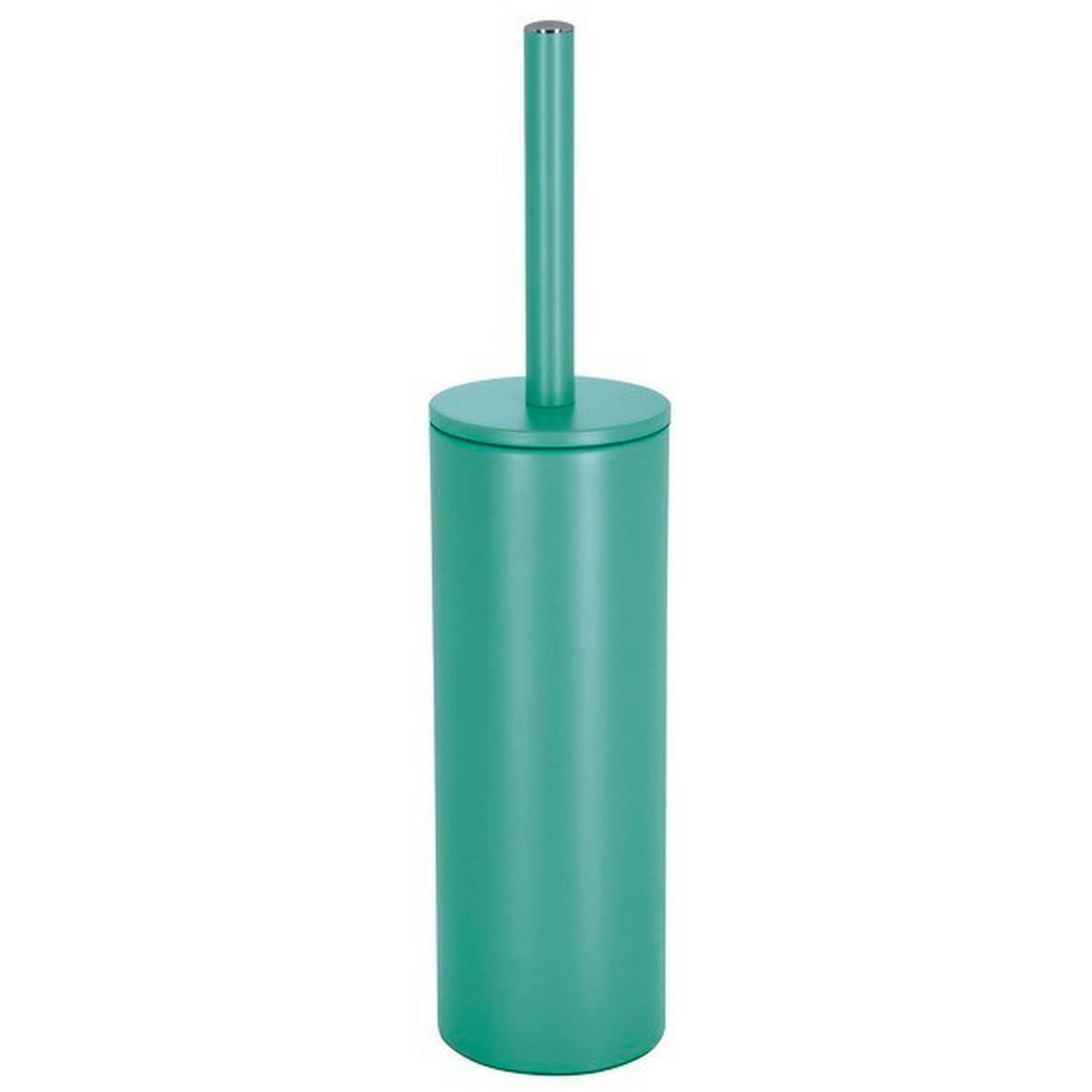 Wc-bürstengarnituren Akira Stehend Metall - Grün, Basics, Metall (9,5/40cm)