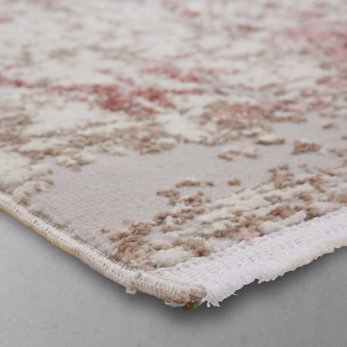 TKANÝ KOBEREC Malik 3, 160/230cm - pink/krémová, Moderní, textil (160/230cm) - Mömax