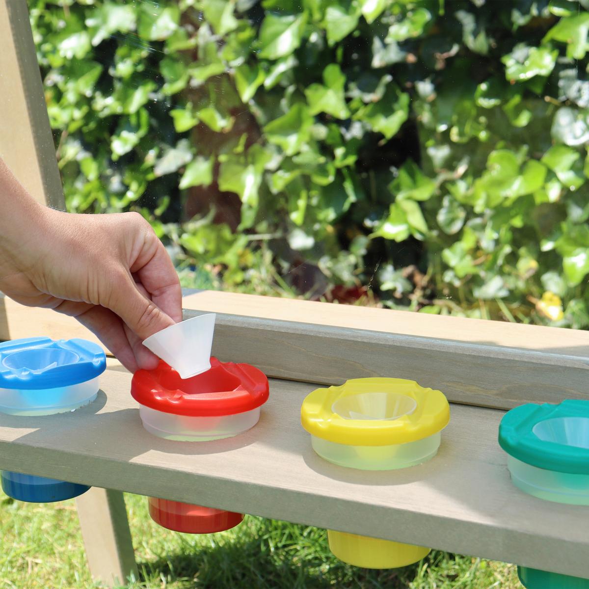 Maltafel Braun, B/h/t: 70x105x50cm - Braun, KONVENTIONELL, Holz (70/105/50cm) - Ambia Garden