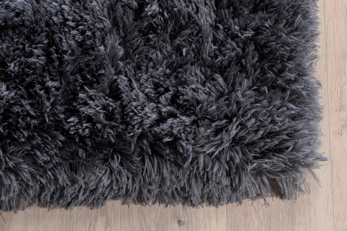Hochflorteppich Grau Grace 300x400 cm - Grau, LIFESTYLE, Textil (300/400cm) - P & B