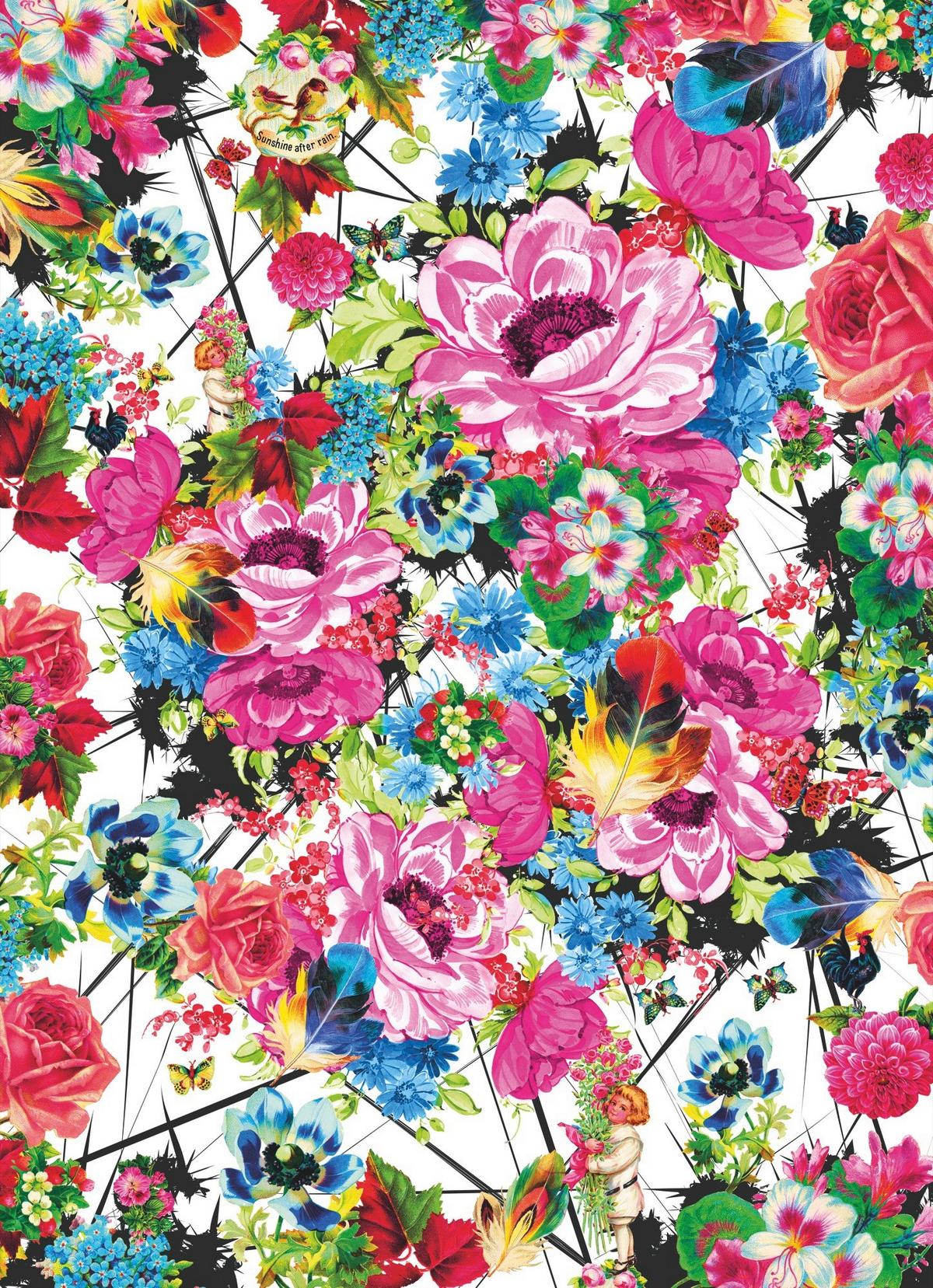 Fototapete 4-749 - Multicolor, Natur, Papier (184/254cm) - Komar