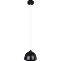 Hängeleuchte 8550139 Acorn I - Schwarz/Weiß, Design, Holz (17,5/90-140cm)