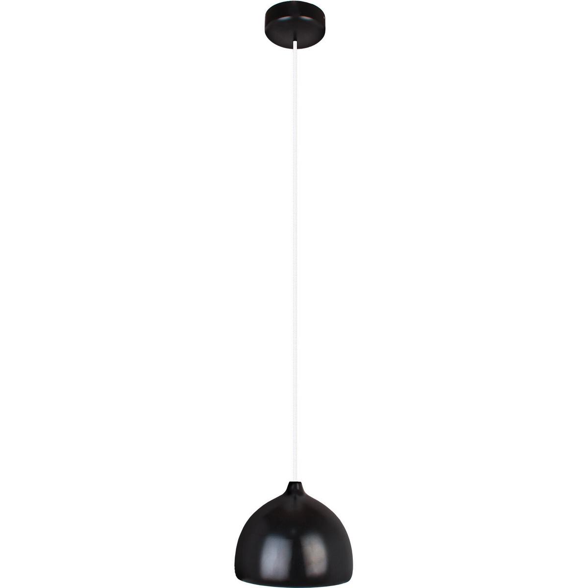 Hängeleuchte 8550139 Acorn I - Schwarz/Weiß, Design, Holz (17,5/90-140cm)