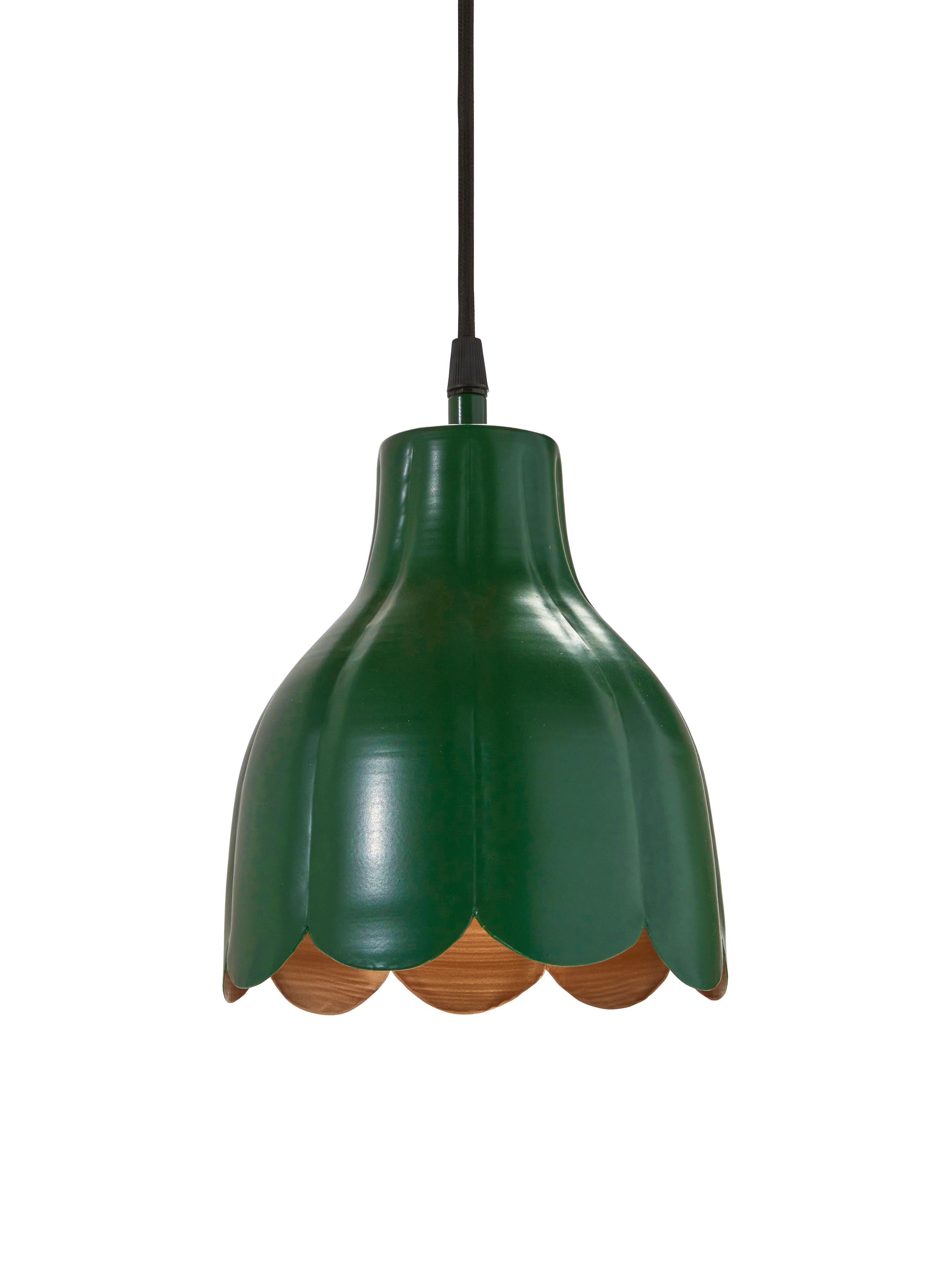 Hängeleuchte 4231713 Tulippa - Grün, KONVENTIONELL, Metall (17/20/17cm)