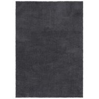 Shaggy Waschbar Grau 160x230 - Grau, Basics, Textil (160/230cm)