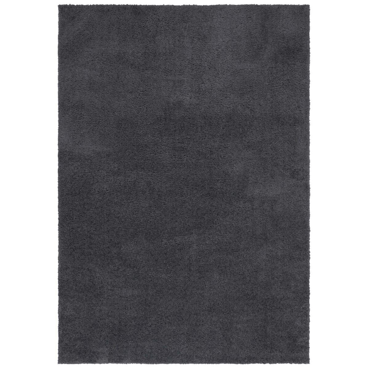 Shaggy Waschbar Grau 160x230 - Grau, Basics, Textil (160/230cm)