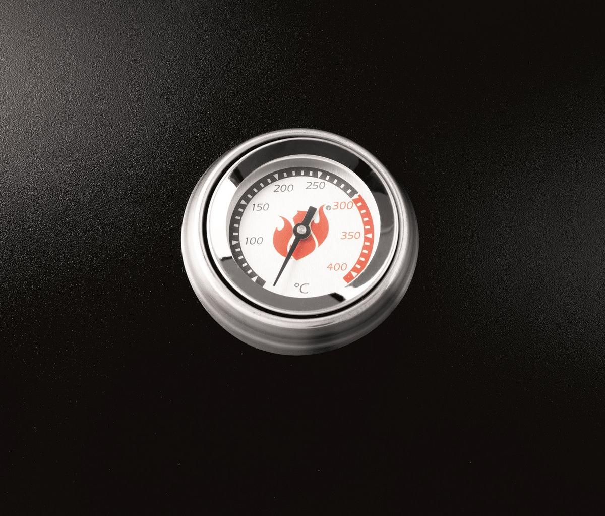 Gázgrill Rookie 4.1 - krómszínű/fekete, fém (138/114,5/54cm) - Landmann