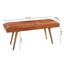 Sitzbank Salim B: 117 cm Leder - Braun, Natur, Leder (117/51/38cm) - Livetastic Sitzbank Salim B: 117 cm Leder - Braun, Natur, Leder (117/51/38cm) - Livetastic