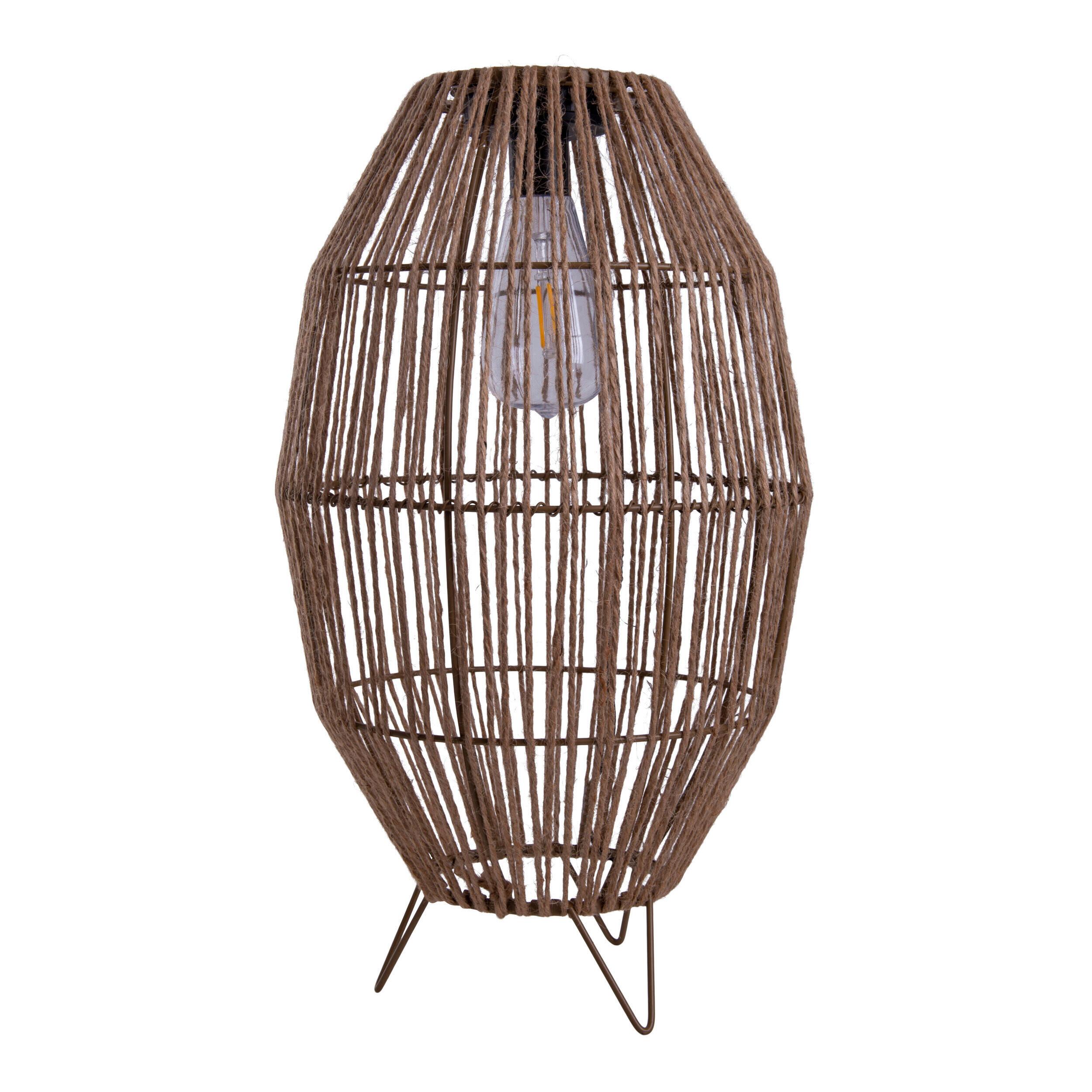 Solarleuchte 5292327 Korbinian - Naturfarben, Basics, Kunststoff/Metall (19,5/19,5/34cm) - Näve