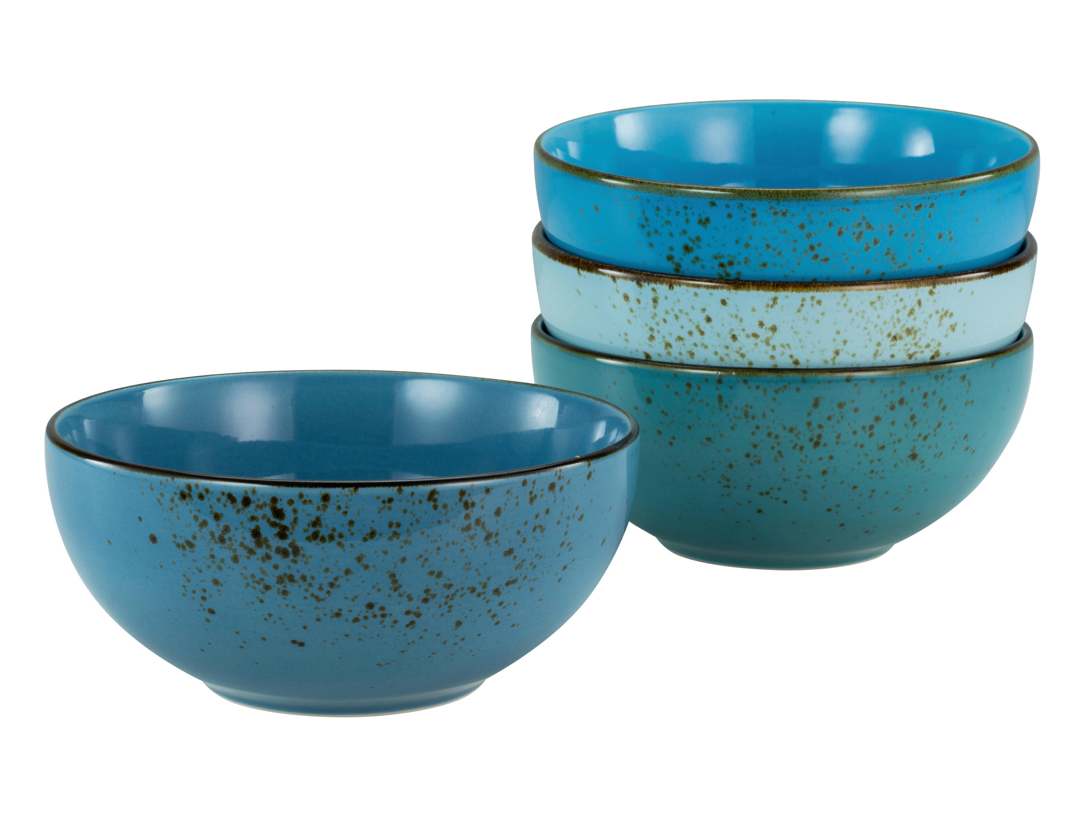 Schüssel Keramik Multicolor Nc Aqua Buddhabowl 4tlg - Multicolor, KONVENTIONELL, Keramik (17,5/7,5cm) - Creatable