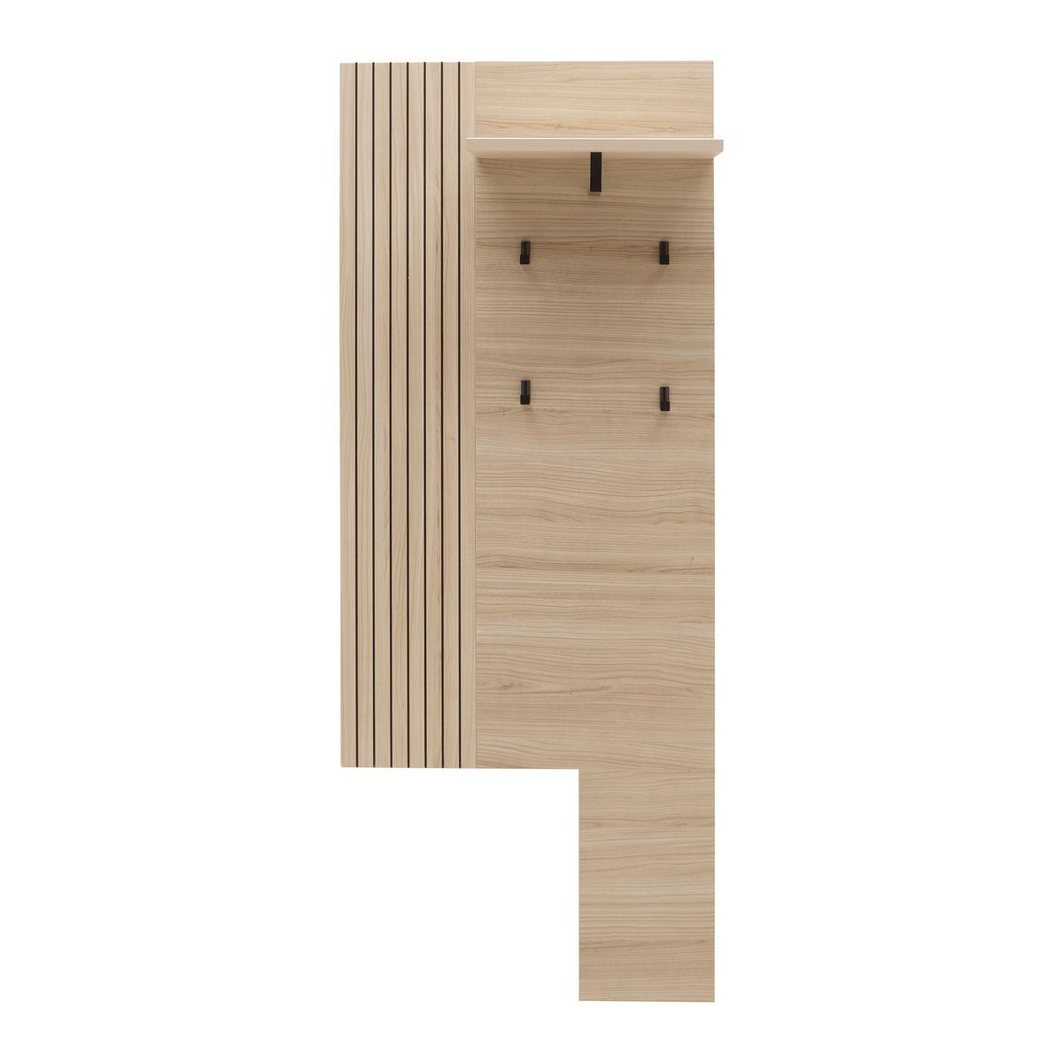 Vešiakový panel PISA dekor dub - barvy dubu, Moderní, kompozitní dřevo (70/175/30cm) - Mömax