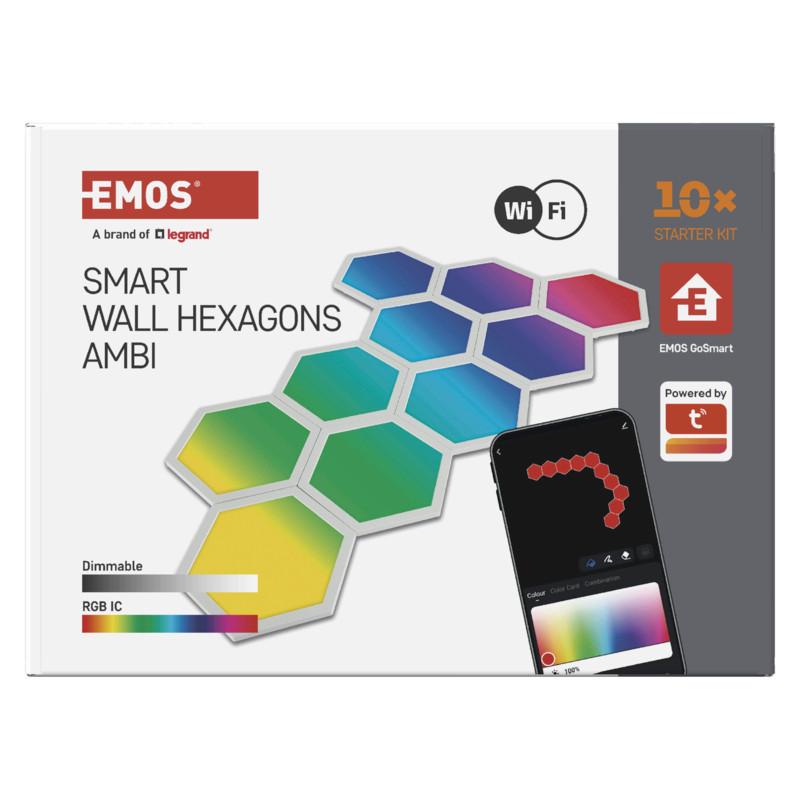 NÁSTENNÉ SVIETIDLO GOSMART - biela, Modern, plast (18/17.5cm)