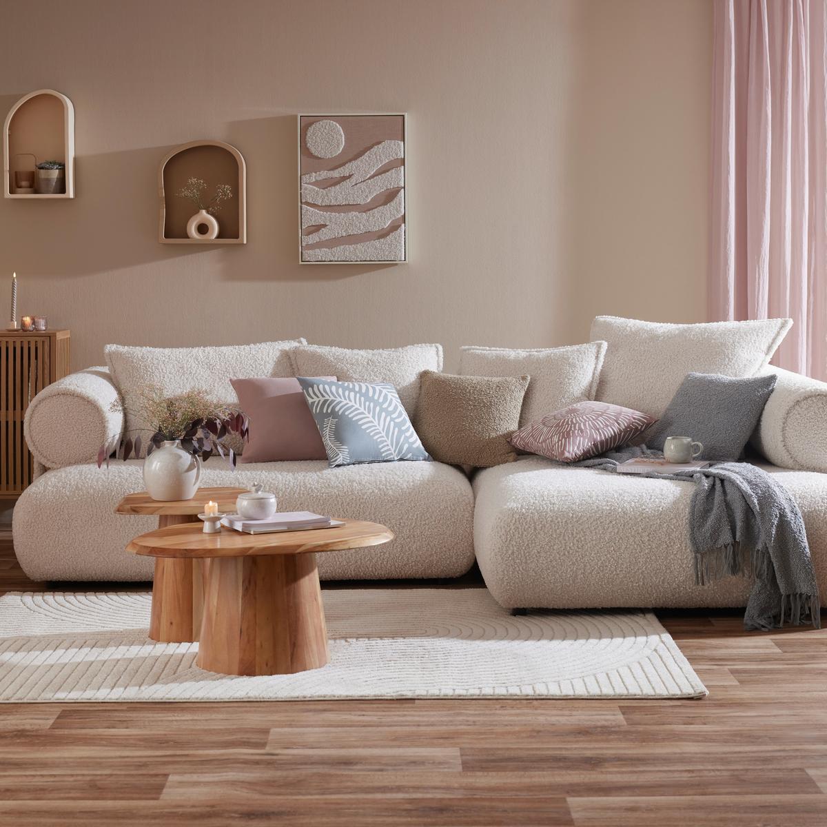 DEKORAČNÍ POLŠTÁŘ WILLOW - modrá, Moderní, textil (45/45cm) - Mömax