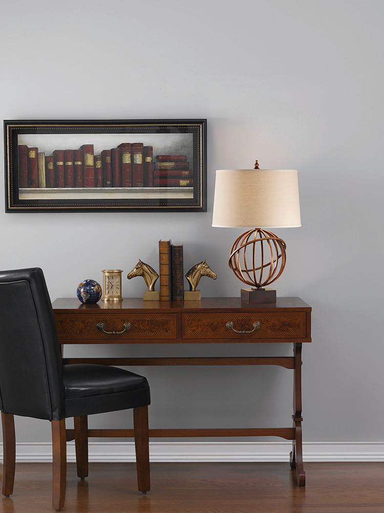 Tischleuchte Fe-Spencer-Tl - Goldfarben, Design, Metall (39/58/39cm) - Elstead Lighting