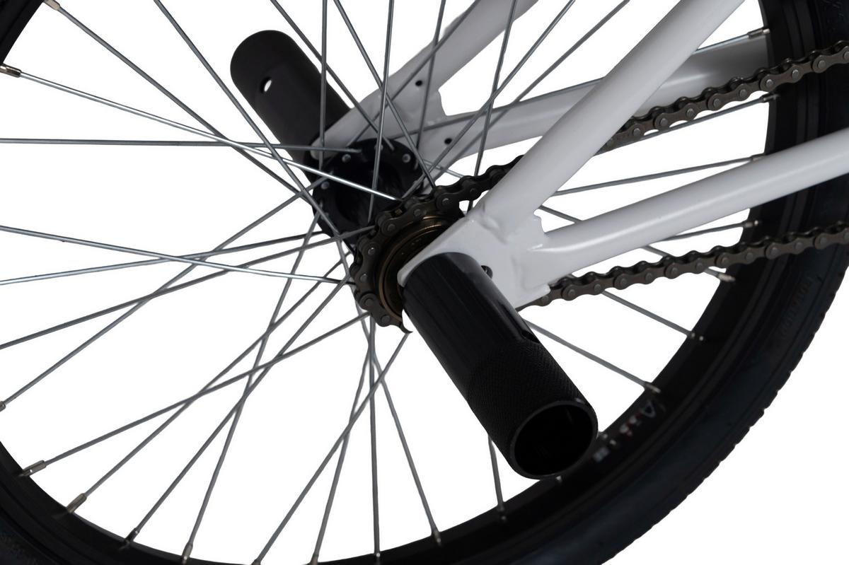 BMX Freestyle 20'' FATT weiß - Weiß, LIFESTYLE, Metall (25kg)