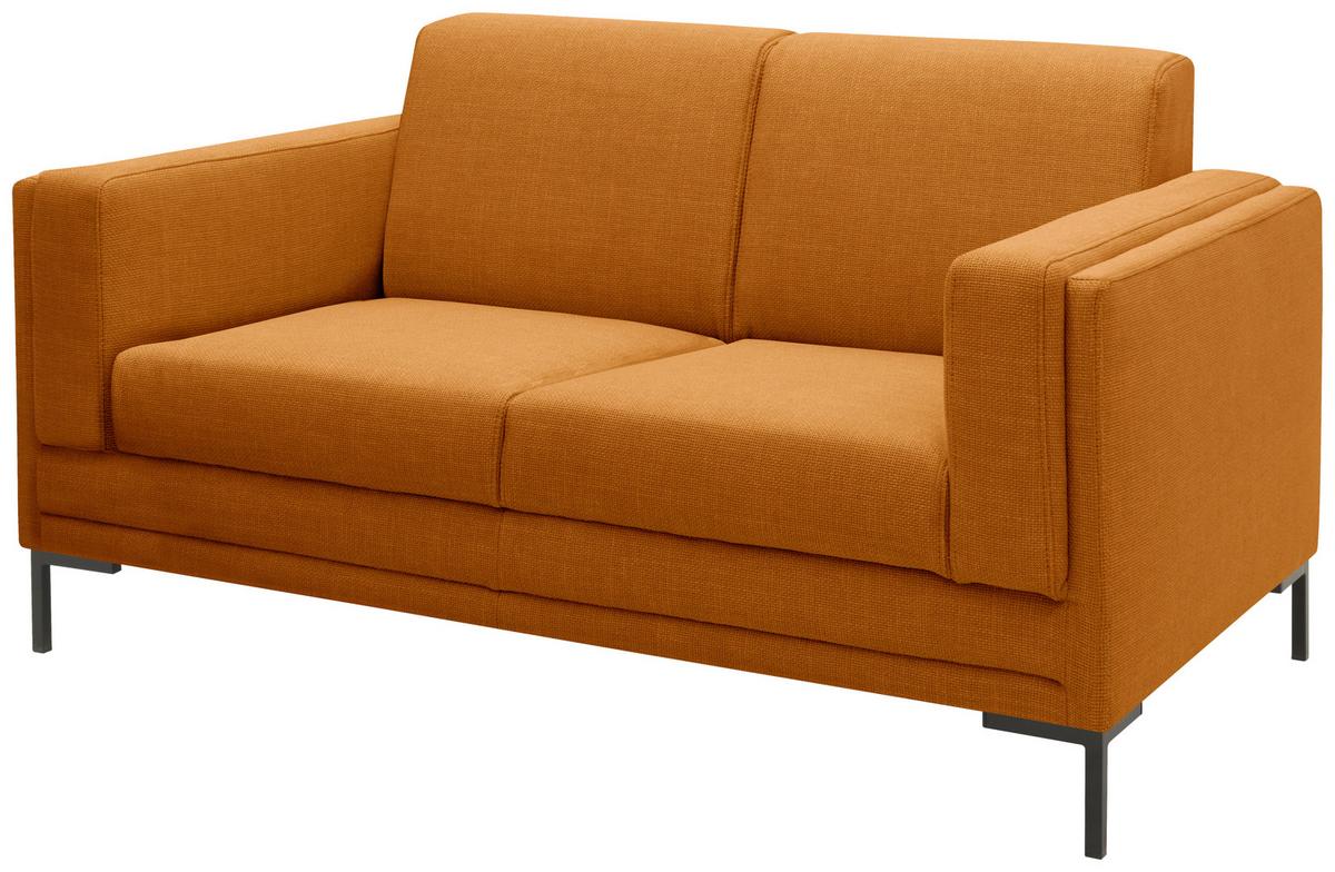 2-Sitzer-Sofa Looks Vii - Silberfarben/Schwarz, Design, Textil (155/82/90cm) - LOOKS by W.Joop