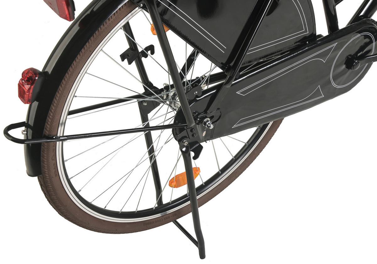 Citybike Hollandia Royal Dutch Singlespeed, Schwarz, 28 Zoll - Schwarz, Basics, Metall (25/140/60cm)