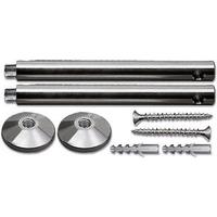 Seilsystem 178.24 - Chromfarben, Basics, Metall (74/216/52cm) - Paulmann