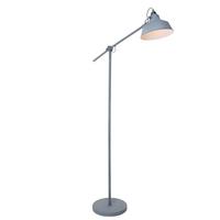 Bogenleuchte Nové - Grau, Trend, Metall (28/130/65cm)