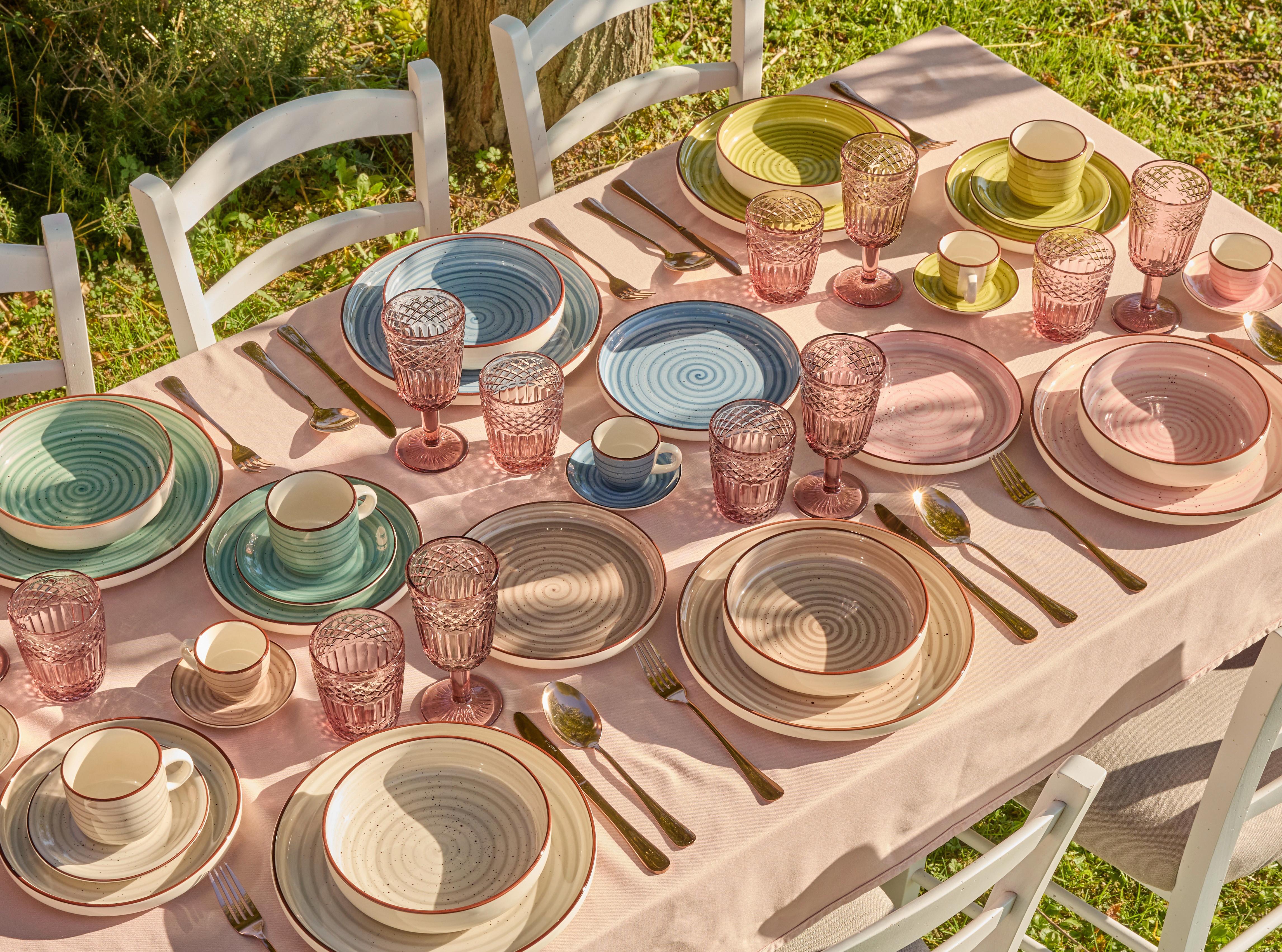 Tafelservice Amelia - Multicolor, Design, Keramik - Luca Bessoni