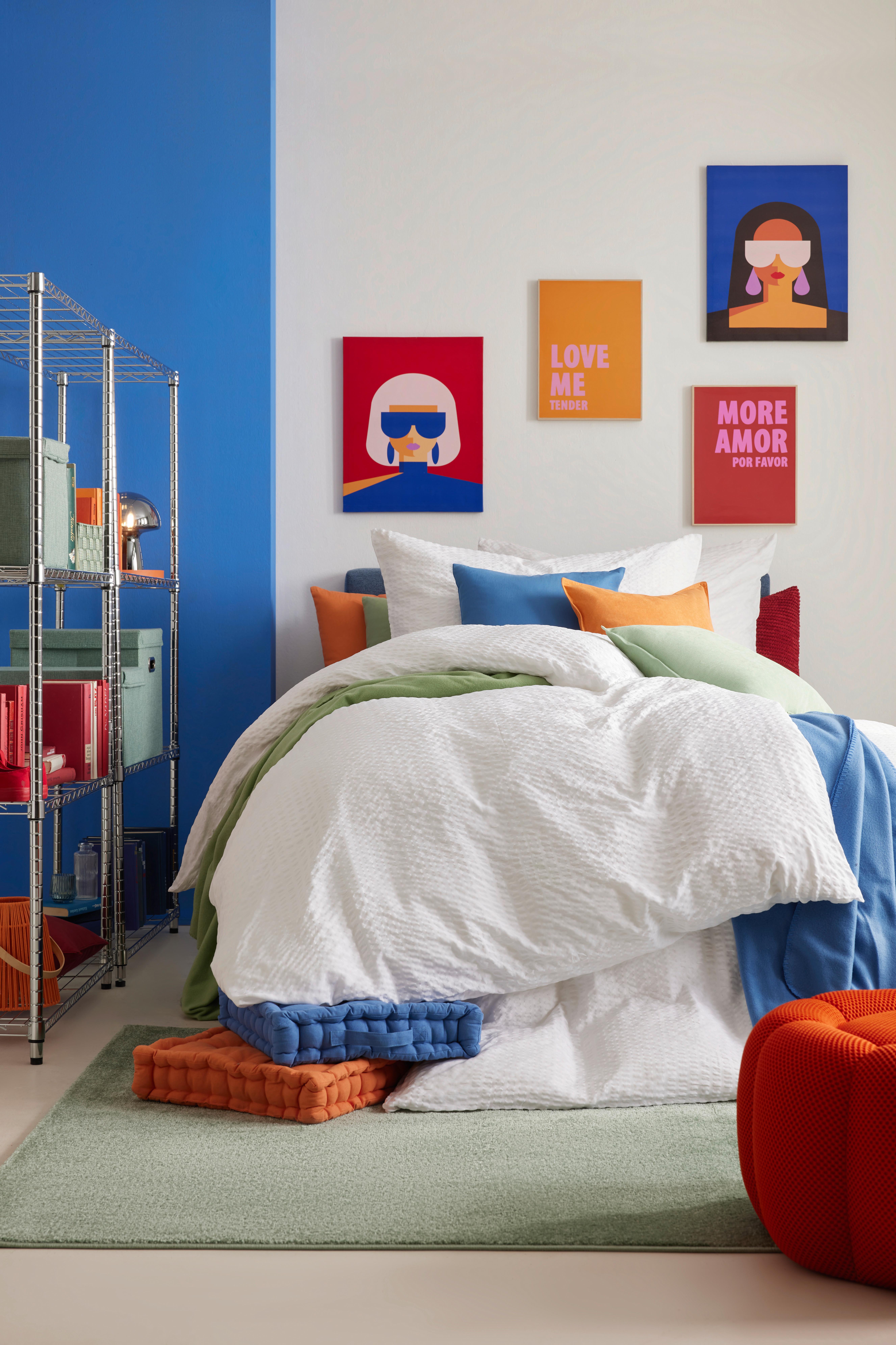 FLEECOVÁ DEKA FELICITY - modrá, Konventionell, textil (140/200cm) - Modern Living