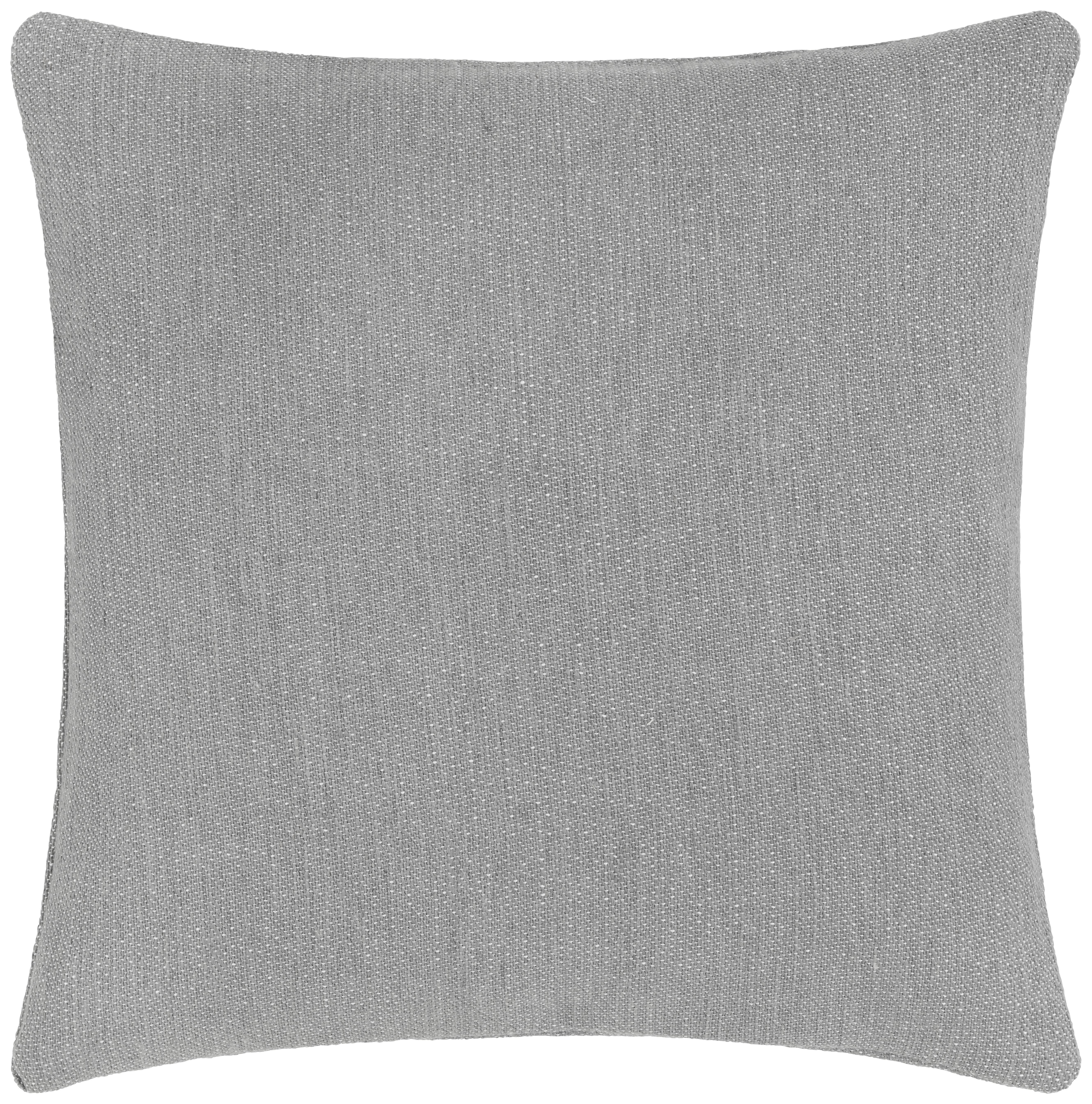 Poťah na vankúš Kerstin, Š/D: 48/48cm - svetlosivá, Basics, textil (50/50cm) - Premium Living