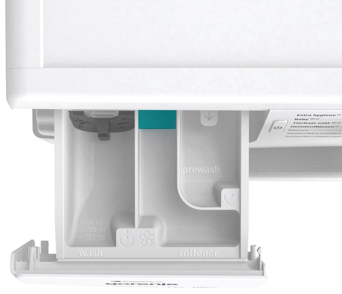 Waschmaschine Wpnei84a1dts - Weiß, Basics, Glas/Kunststoff (60/85/54,5cm) - Gorenje