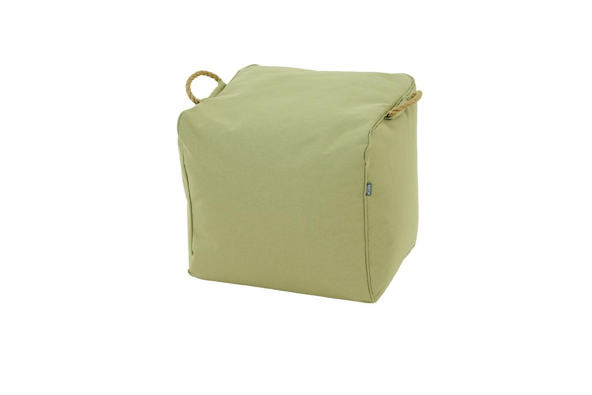 Gartenhocker Integral-Hocker - Grün, MODERN, Kunststoff (48/46/46cm) - Siena Garden