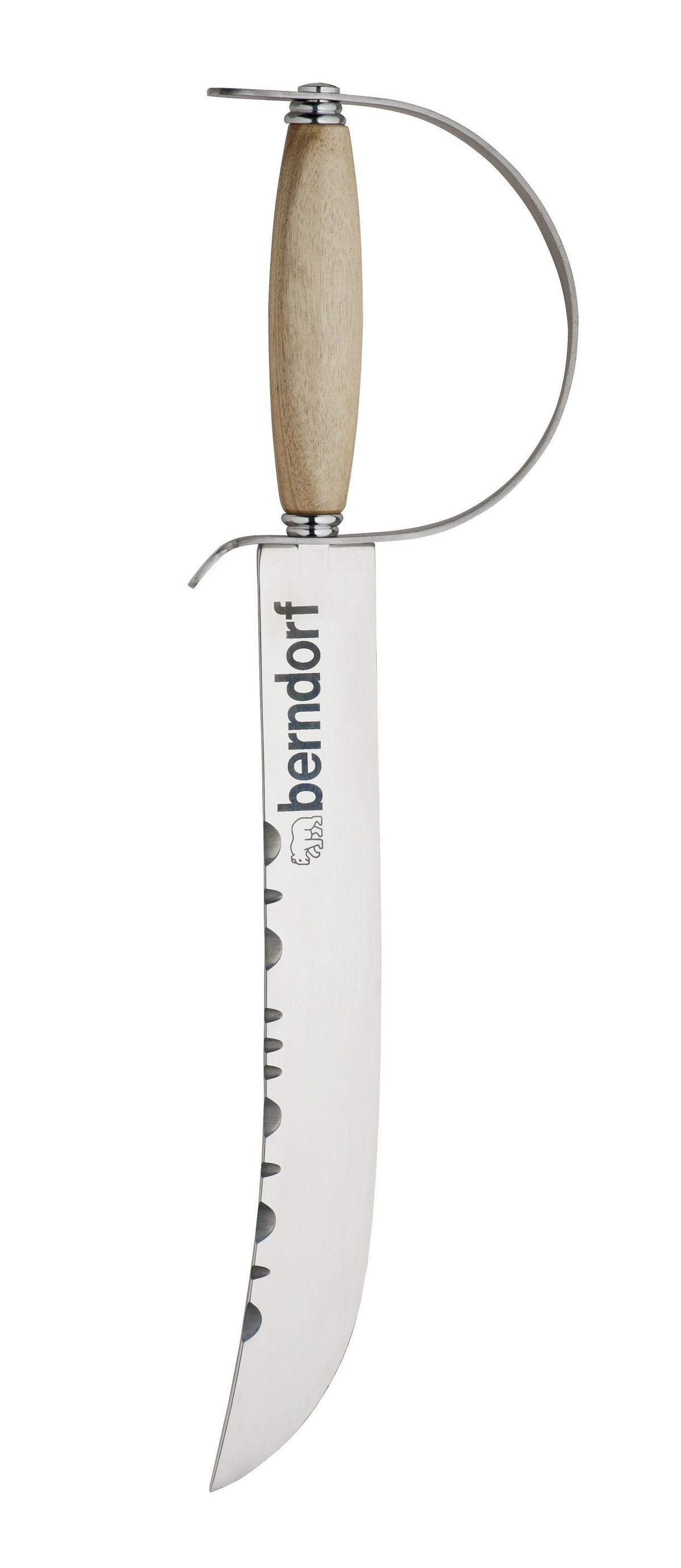 Champagnersäbel Holz/metall L: 43 Cm Inkl. Geschenkbox - Basics, Metall (45/11/23,5cm) - Berndorf