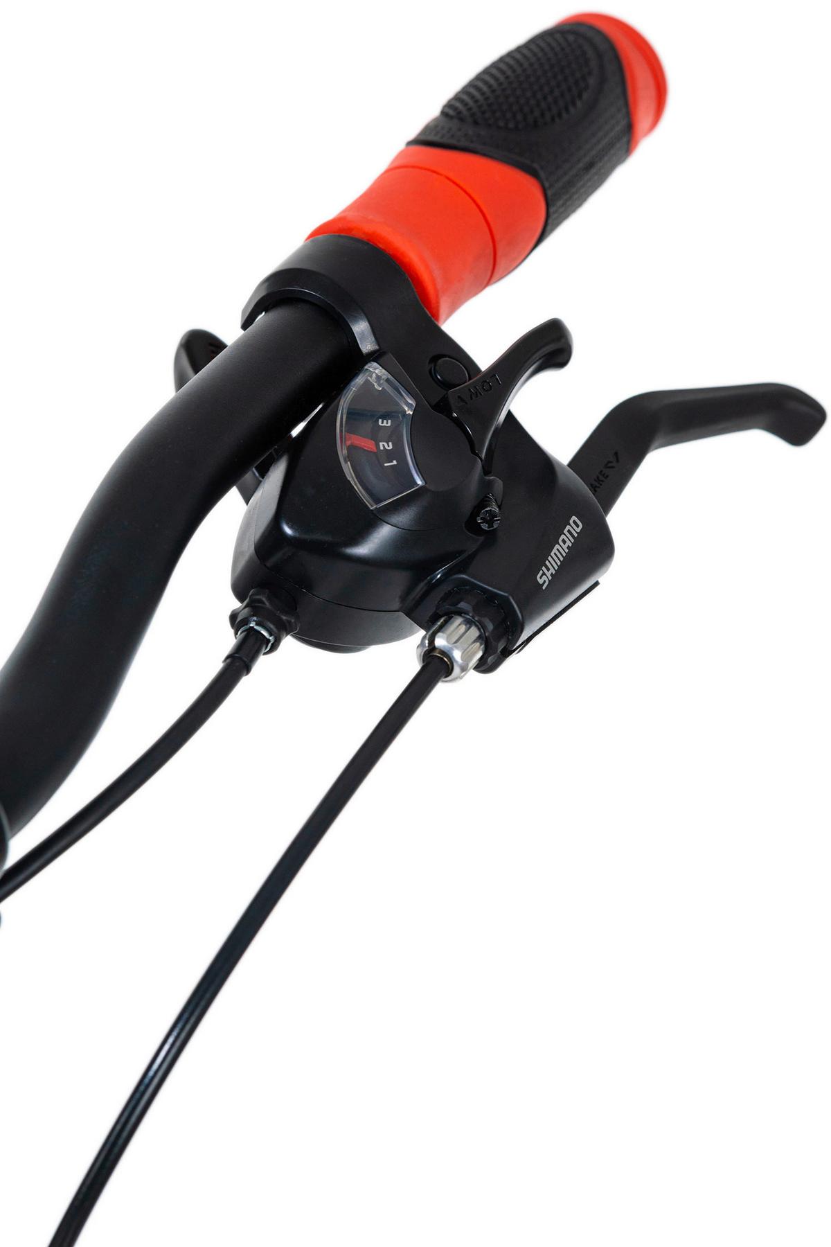 Mountainbike Hardtail 29 Zoll Morzine 21 Gänge - Rot/Schwarz, Basics, Metall (139/76/21cm) - KS Cycling