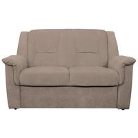 2-SITZER-SOFA Rafael, Taupe B: 152 cm - Taupe/Schwarz, Trend, Textil (152/95/95cm)