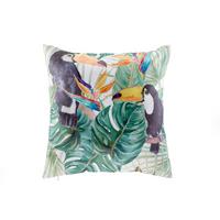 Outdoor-Kissen Jungle - Multicolor, MODERN, Textil (45/45cm) - Luca Bessoni