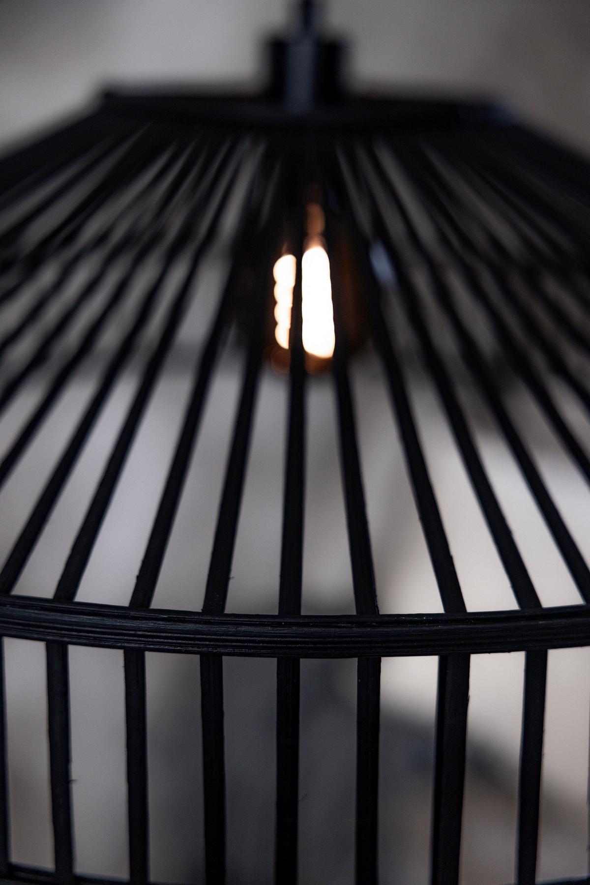 Pendelleuchte Memory-Funktion, 40w - Schwarz, Basics (70/23/70cm) - Markslöjd